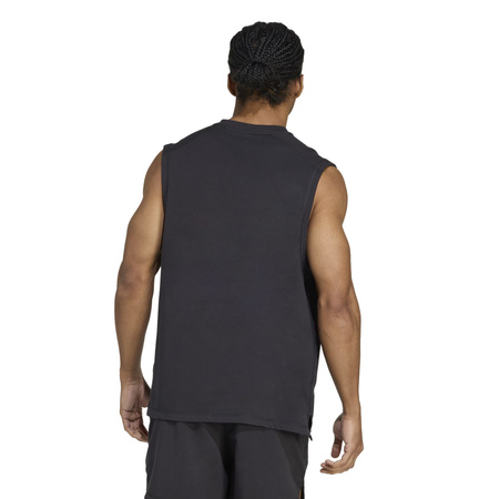 Tank top treningowy męski adidas D4T czarny KB9832