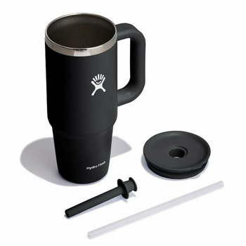 Kubek termiczny unisex Hydro Flask ALL AROUND TRAVEL TUMBLER 700 ML czarny TT24PSC001