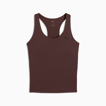 Tank top treningowy damski Puma TAD ESSENTIAL 2IN1 brązowy 52588913