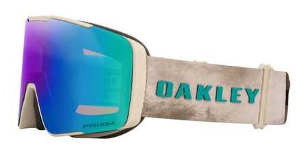 Gogle narciarskie unisex Oakley LINE MINER PRO L beżowe OO7136-15