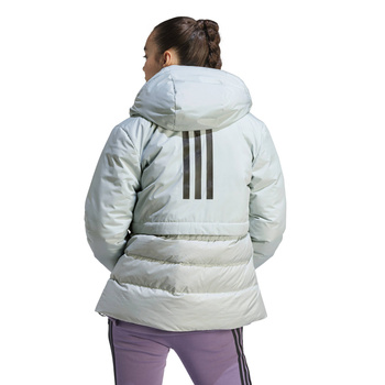 Kurtka z kapturem damska adidas TRAVEER COLD.RDY szara IK3141