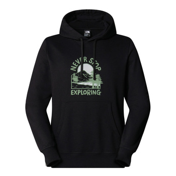 Bluza z kapturem męska The North Face OUTDOOR GRAPHIC czarna NF0A8C20JK3