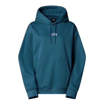 Bluza z kapturem damska The North Face ESSENTIAL niebieska NF0A89ENBQ5