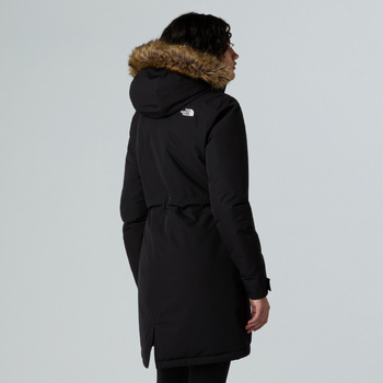 Parka z kapturem damska The North Face ZANECK czarna NF0A8DZNJK3