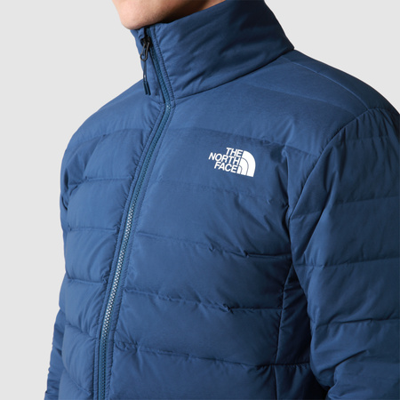 Kurtka puchowa męska The North Face BELLEVIEW niebieska NF0A7UJFHDC