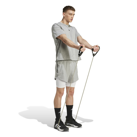 Spodenki treningowe męskie adidas D4T szare KB6966