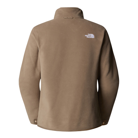 Polar damski The North Face GLACIER FLEECE brązowy NF0A8D2FBOW