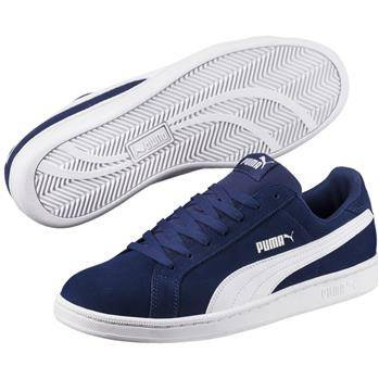 Buty sportowe męskie Puma Core Smash SD Blue granatowe 36173020