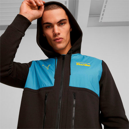 Bluza z kapturem męska Puma PL czarna 62102301