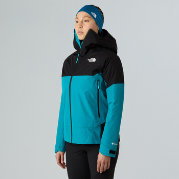 Kurtka z kapturem damska The North Face GTX JAZZI niebieska NF0A8E0B983