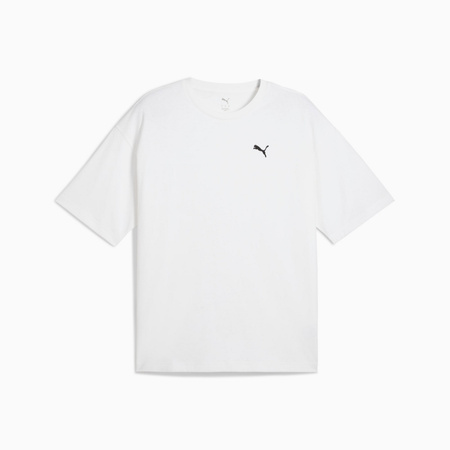 Koszulka męska Puma WARDROBE ESS BOXY biała 62964502