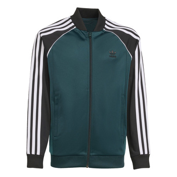 Bluza dresowa dziecięca adidas SST zielona JV8565