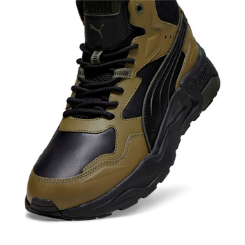 Buty sportowe męskie Puma TRINITY LITE MID khaki 39530202
