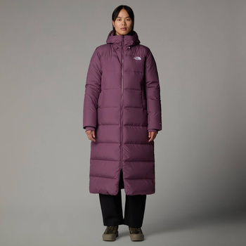Parka puchowa damska The North Face TRIPLE C fioletowa NF0A84J41NI