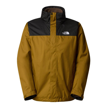 Kurtka wodoodporna męska The North Face EVOLVE II TRICLIMATE brązowa NF00CG555HO