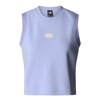 Tank top damski The North Face TERY RELAXED CROPPED fioletowy NF0A8C260VI