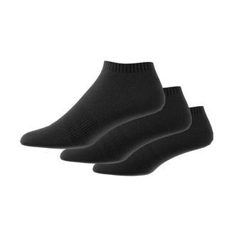 Skarpety unisex adidas CUSHIONED LOW-CUT 3-PACK czarne IC1332