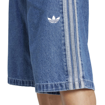 Spodenki jeansowe męskie adidas ADICOLOR FIREBIRD niebieskie JC6235