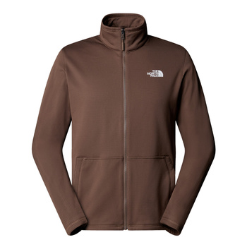 Kurtka wodoodporna męska The North Face QUEST TRICLIMATE brązowa NF0A3YFH1OI