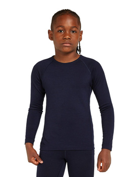 Longsleeve termiczny dziecięcy Icebreaker 200 OASIS granatowy IB104501401