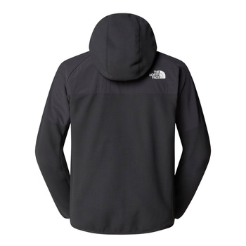 Polar z kapturem męski The North Face GLACIER HEAVYWEIGHT FULL ZIP HD szara NF0A89JJU8M