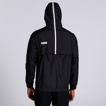 Kurtka softshell męska Puma ESSENTIAL+ TAPE WINDBREAKER czarna 84747701