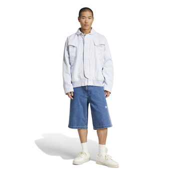 Spodenki jeansowe męskie adidas ADICOLOR FIREBIRD niebieskie JC6235
