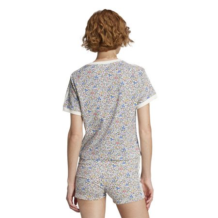 Koszulka damska adidas LIBERTY LONDON wielokolorowa JW5199