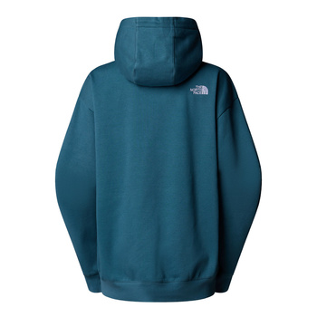 Bluza z kapturem damska The North Face ESSENTIAL niebieska NF0A89ENBQ5