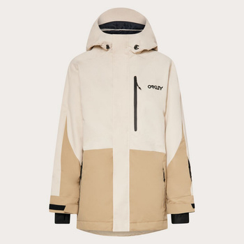 Kurtka narciarska damska Oakley TNP TBT beżowa FOA500472-BCL