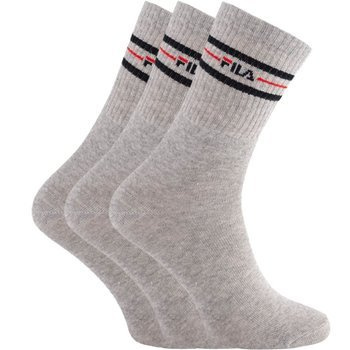 Skarpety unisex Fila LIFESTYLE 3-PACK szare F9092-400
