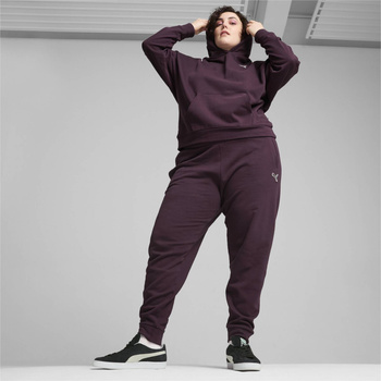Bluza z kapturem damska Puma BETTER ESSENTIALS FL fioletowa 67680444