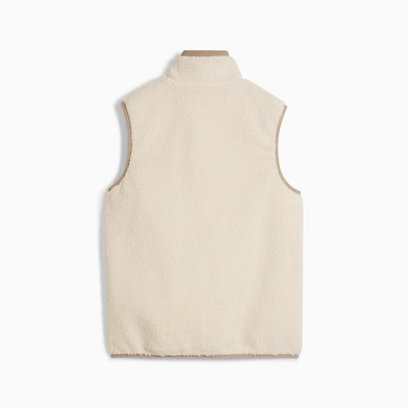 Bezrękawnik damski Puma REVERSIBLE HYBRID SHERPA beżowy 68838887
