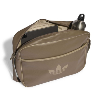 Torba unisex adidas AIRLINER brązowa KD7847