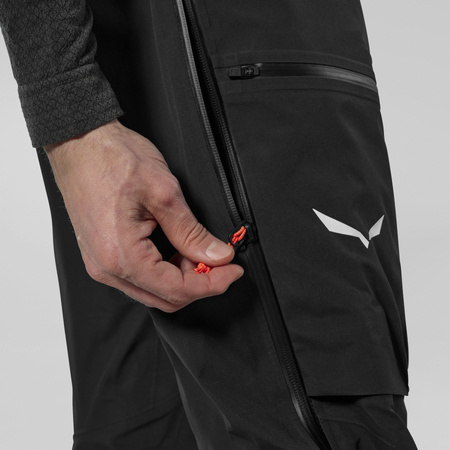 Spodnie trekkingowe męskie Salewa ORTLES czarne 00-0000029188_0910