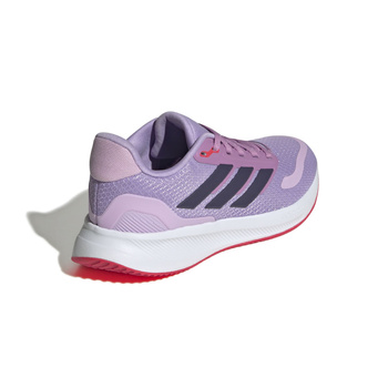 Buty do biegania dziecięce adidas RUNFALCON 5 fioletowe JQ8139