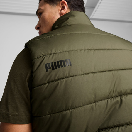 Bezrękawnik męski Puma ESS PADDED zielony 84893970
