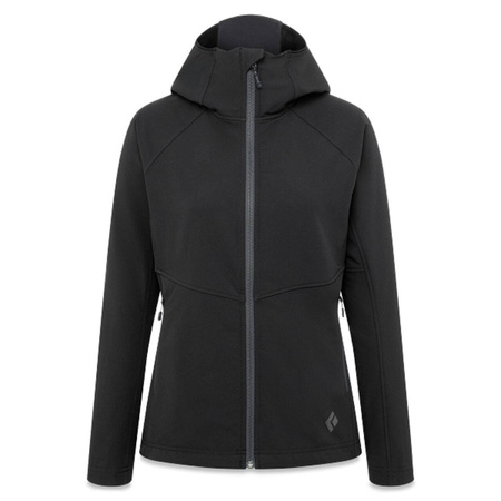Bluza z kapturem damska Black Diamond ELEMENT czarna AP7440250002