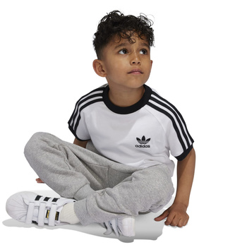 Koszulka dziecięca adidas 3 STRIPES biała JE0517