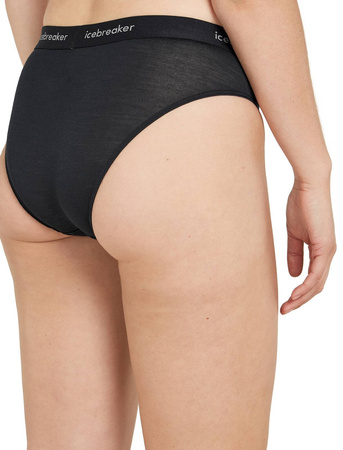 Majtki damskie Icebreaker MER 125 COOL-LITE SPRITE czarne IB0A5725001