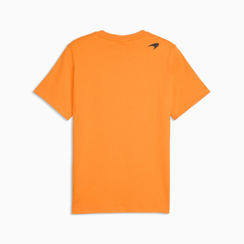 Koszulka męska Puma MCLAREN SMALL LOGO pomarańczowa 63744803