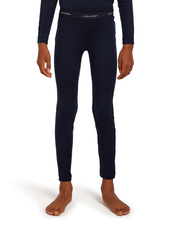 Legginsy termiczne dziecięce Icebreaker 200 OASIS granatowe IB104503401