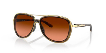 Okulary przeciwsłoneczne unisex Oakley SPLIT TIME brązowe OO4129-18