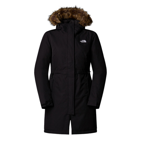 Parka z kapturem damska The North Face ZANECK czarna NF0A8DZNJK3