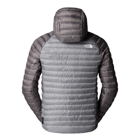 Kurtka puchowa z kapturem męska The North Face BETTAFORCA szara NF0A87GXAWM