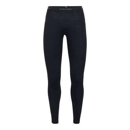 Legginsy termiczne damskie Icebreaker 200 OASIS czarne IB104383001