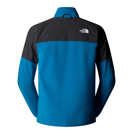 Polar męski The North Face GLACIER FULL ZIP niebieski NF0A89JGDLE
