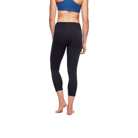 Legginsy treningowe damskie Black Diamond RISE 7/8 czarne AP7510020002