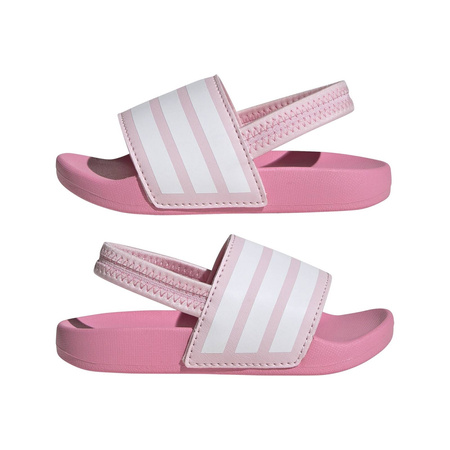 Klapki dziecięce adidas ADILETTE ESTRAP I różowe JR5326