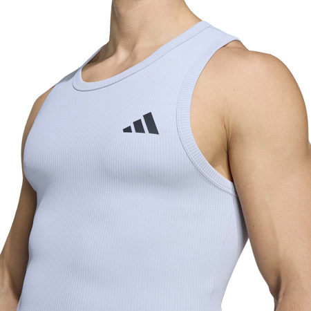 Tank top treningowy męski adidas POWER ESSENTIALS niebieski KE4845